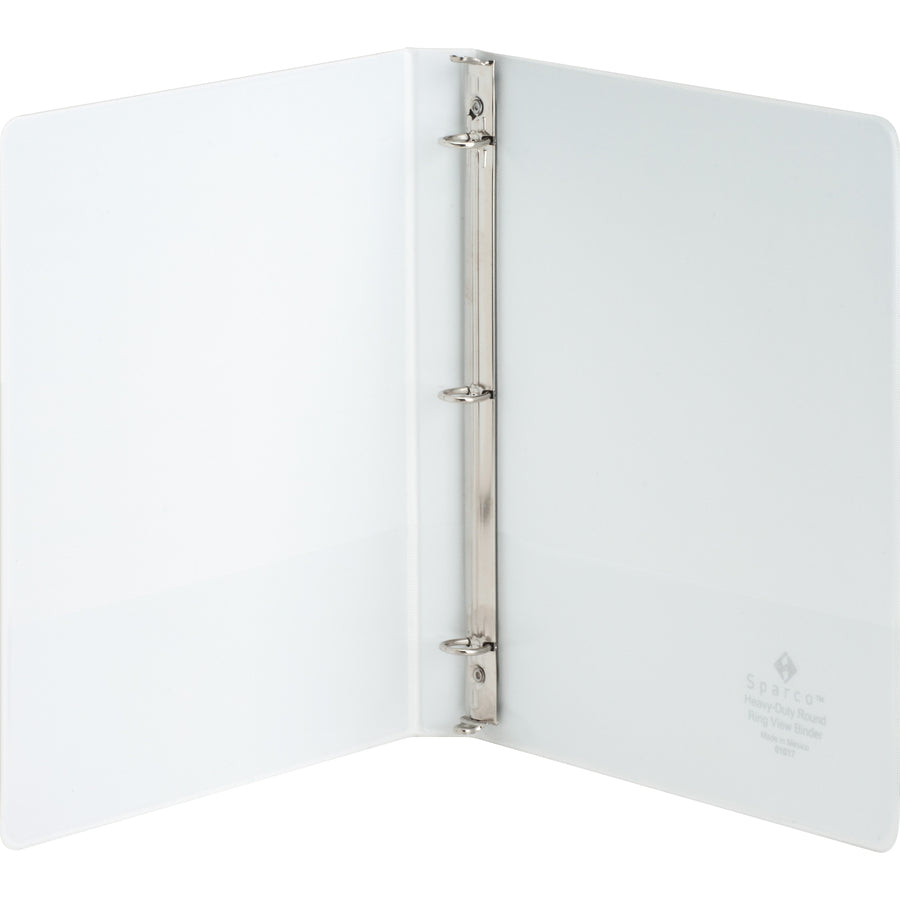 Business Source Round-ring View Binder - 19551