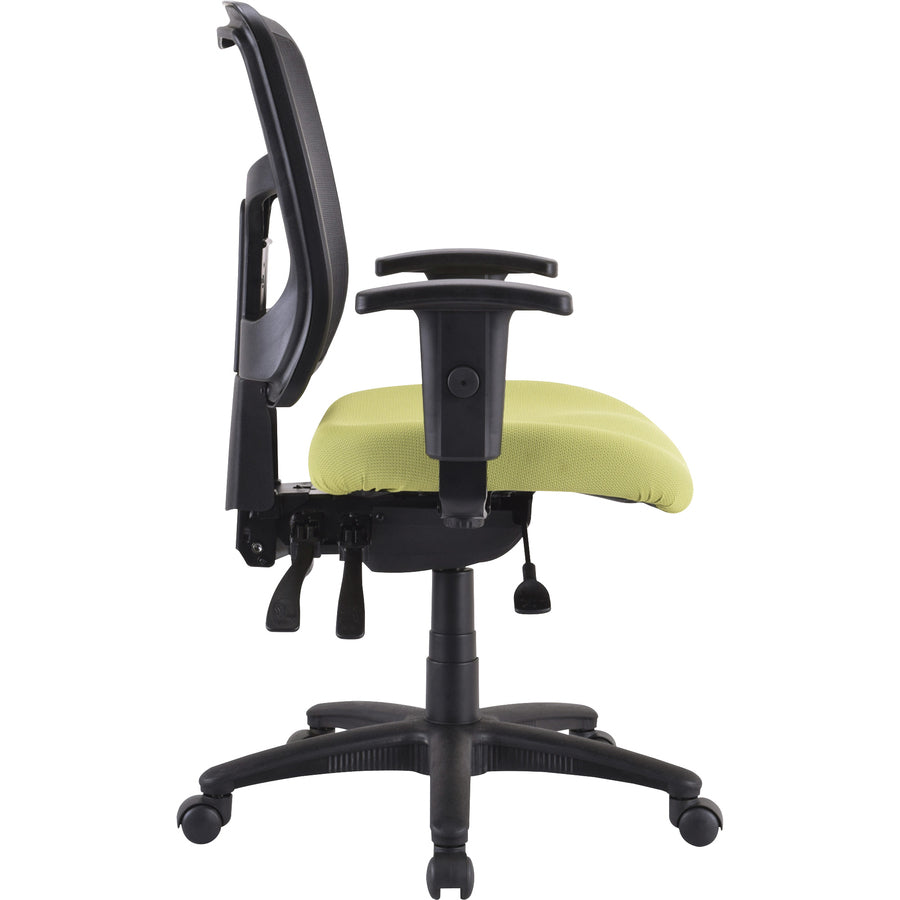 Lorell Ergomesh Executive Mesh Mid-Back Office Chair (86201) Frame - 86211