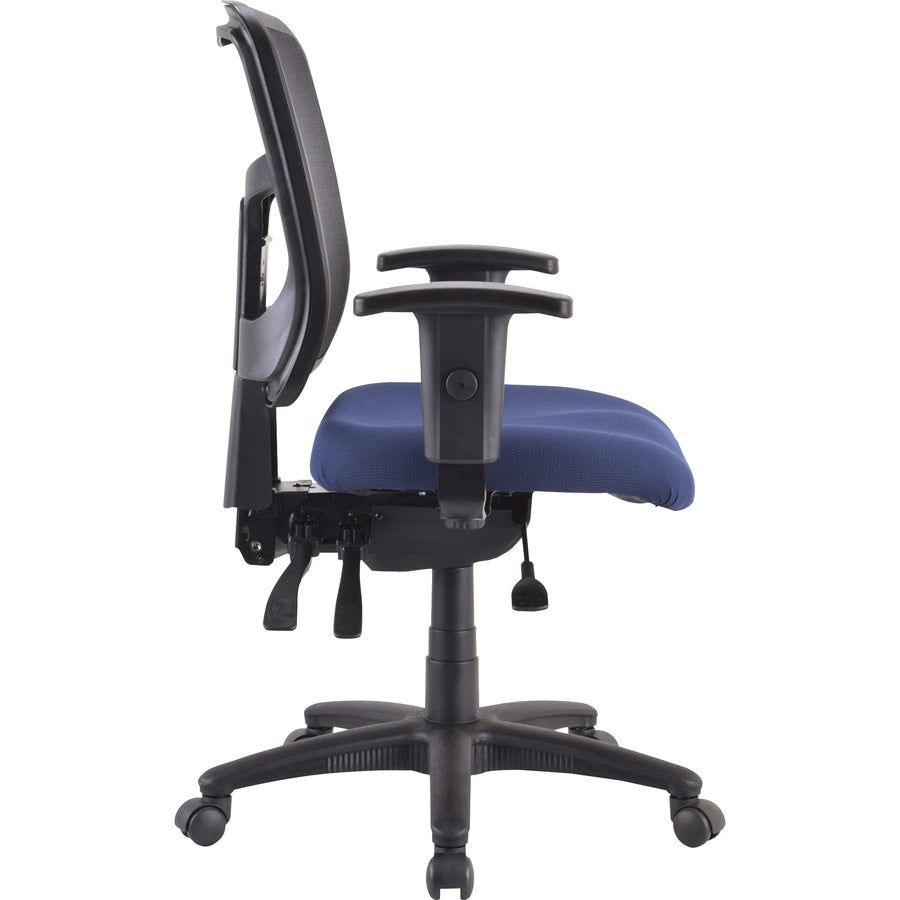 Lorell Ergomesh Executive Mesh Mid-Back Office Chair (86201) Frame - 86211