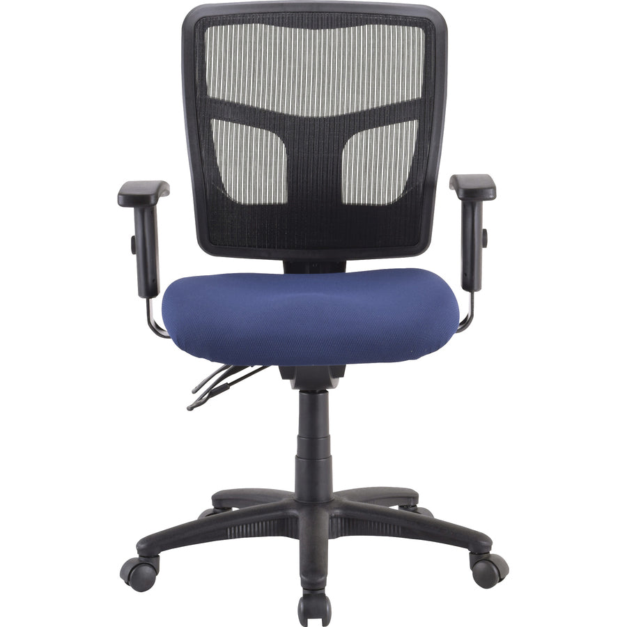 Lorell Ergomesh Executive Mesh Mid-Back Office Chair (86201) Frame - 86211