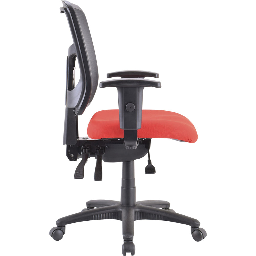 Lorell Ergomesh Executive Mesh Mid-Back Office Chair (86201) Frame - 86211