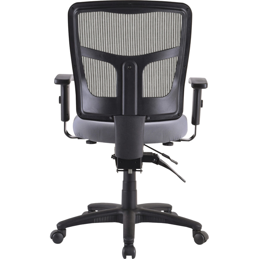 Lorell Ergomesh Executive Mesh Mid-Back Office Chair (86201) Frame - 86211
