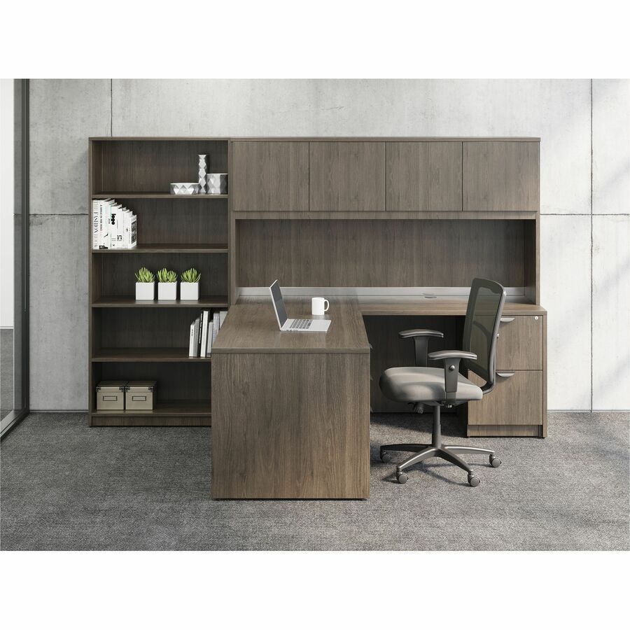 Lorell Ergomesh Executive Mesh Mid-Back Office Chair (86201) Frame - 86211