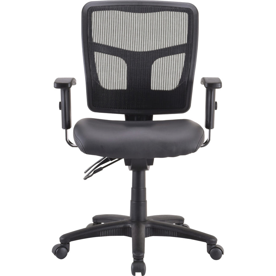 Lorell Ergomesh Executive Mesh Mid-Back Office Chair (86201) Frame - 86211