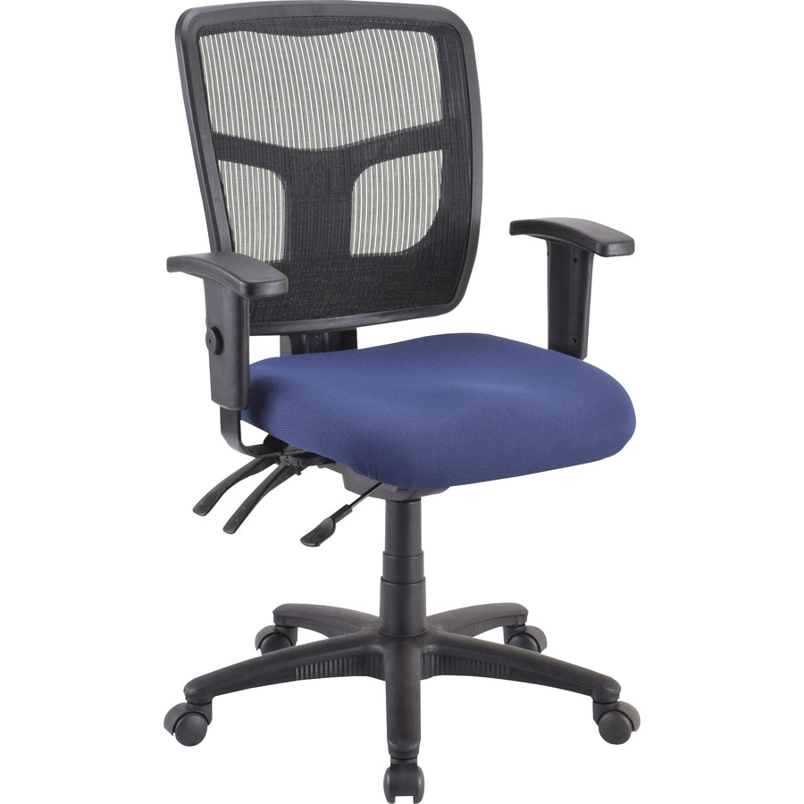 Lorell Ergomesh Executive Mesh Mid-Back Office Chair (86201) Frame - 86211