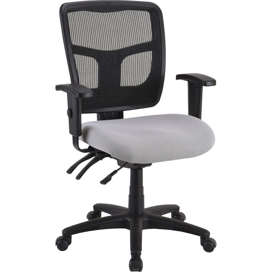 Lorell Ergomesh Executive Mesh Mid-Back Office Chair (86201) Frame - 86211