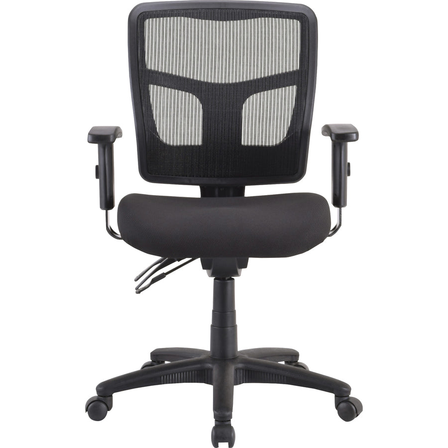 Lorell Ergomesh Executive Mesh Mid-Back Office Chair (86201) Frame - 86211