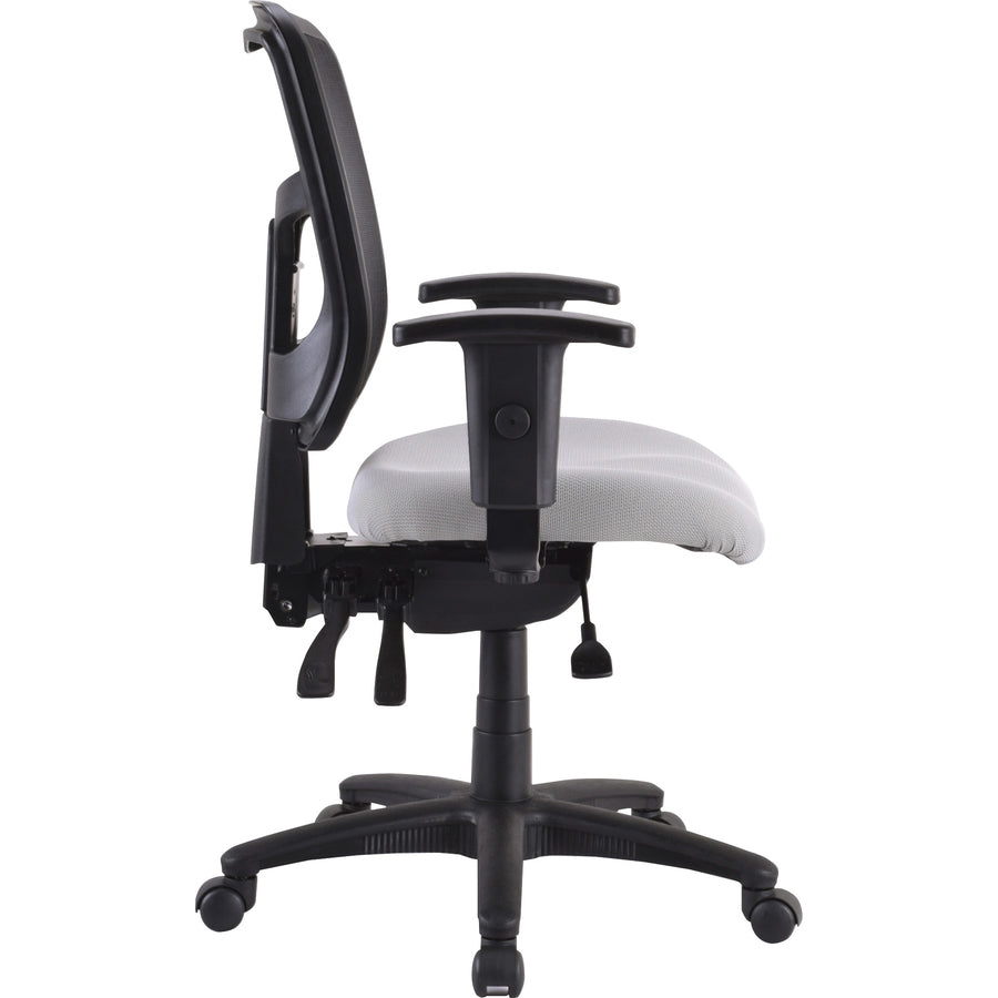 Lorell Ergomesh Executive Mesh Mid-Back Office Chair (86201) Frame - 86211