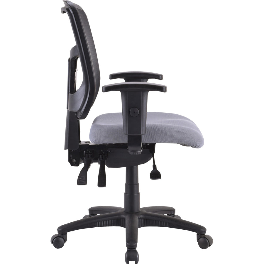 Lorell Ergomesh Executive Mesh Mid-Back Office Chair (86201) Frame - 86211