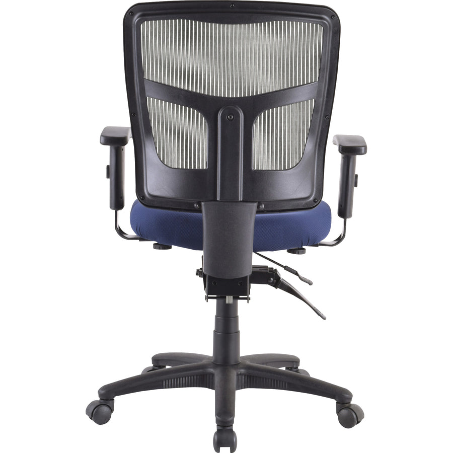 Lorell Ergomesh Executive Mesh Mid-Back Office Chair (86201) Frame - 86211