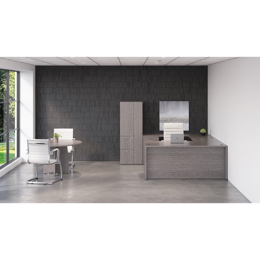 Lorell Essentials Series Stack-on Hutch with Doors - 69557