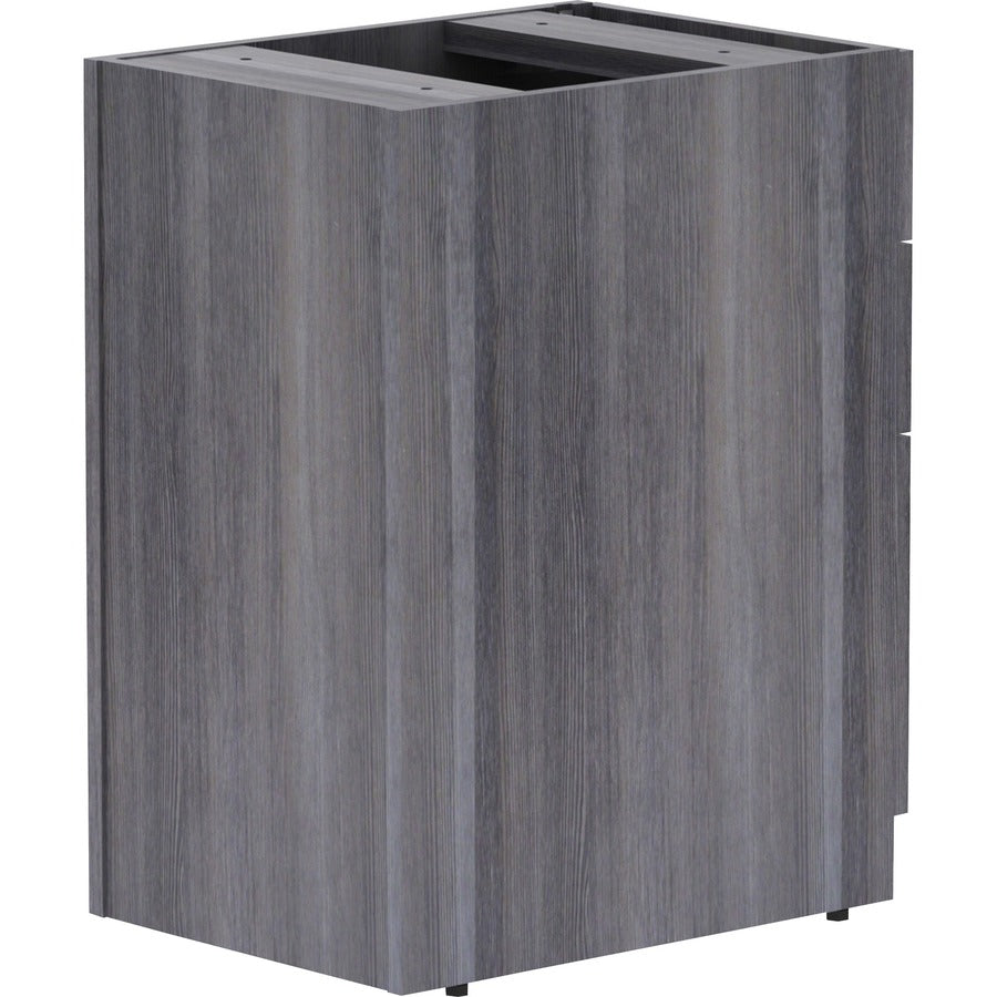 Lorell Essentials Series Box/Box/File Fixed File Cabinet - 69558