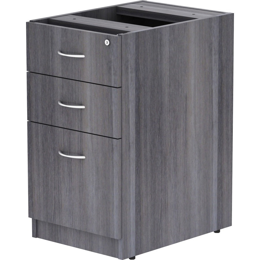 Lorell Essentials Series Box/Box/File Fixed File Cabinet - 69558