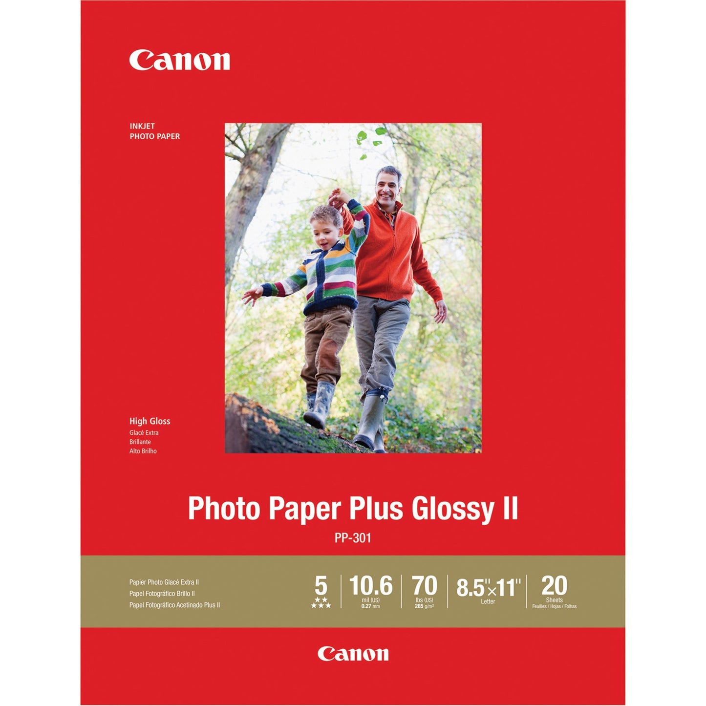Canon PP-301 Photo Paper Plus Glossy II