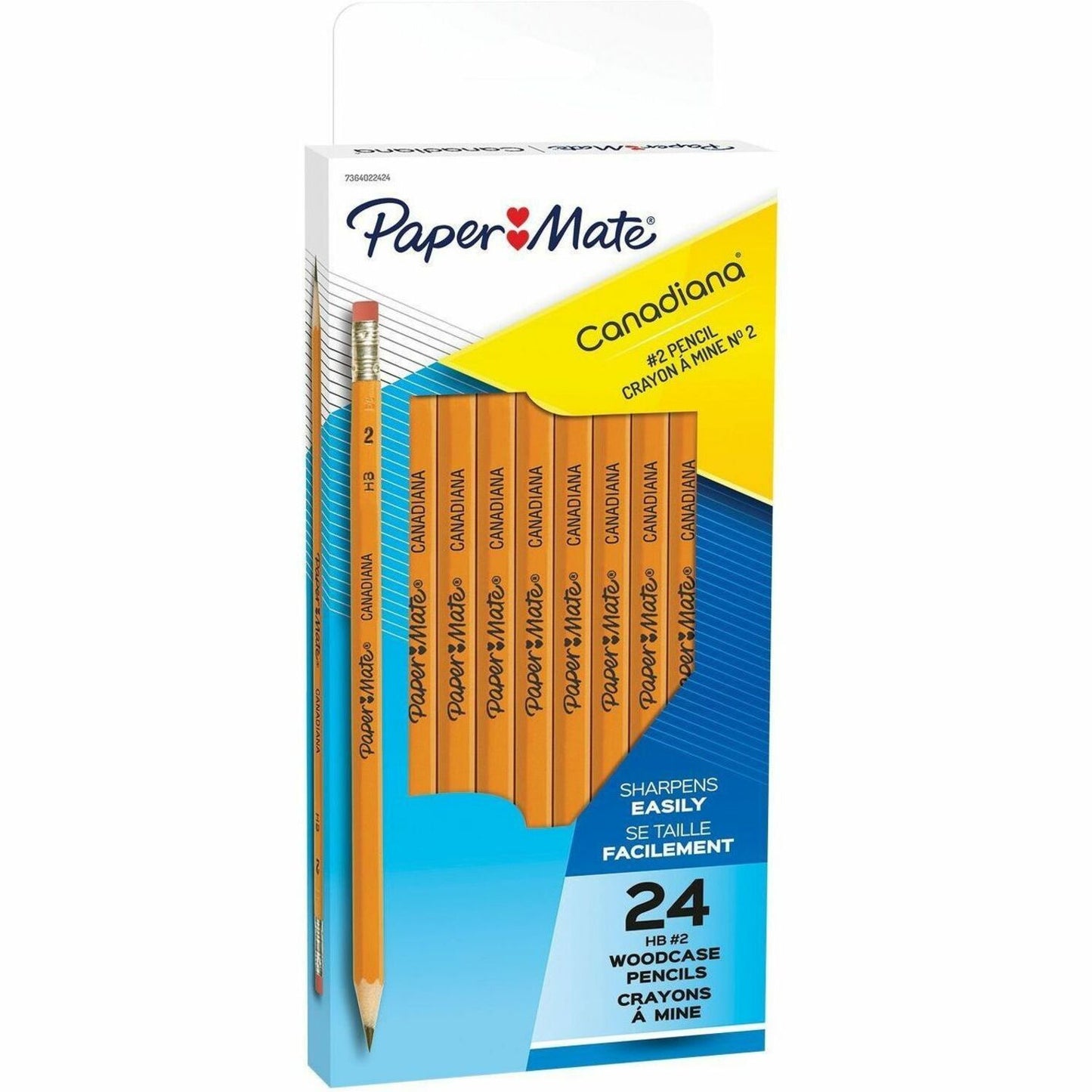Paper Mate 7364022424 Wood Pencil
