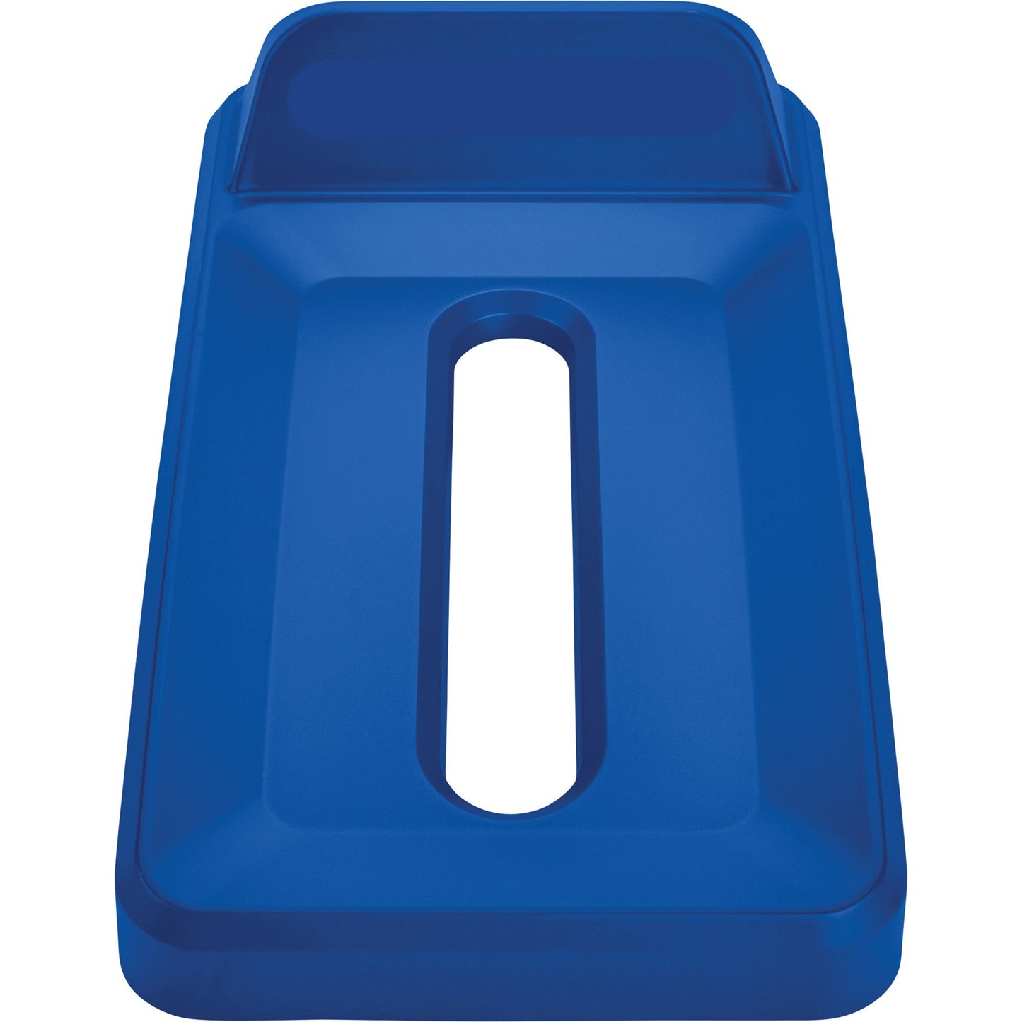 Rubbermaid Commercial Slim Jim Vertical Lid Paper Blue