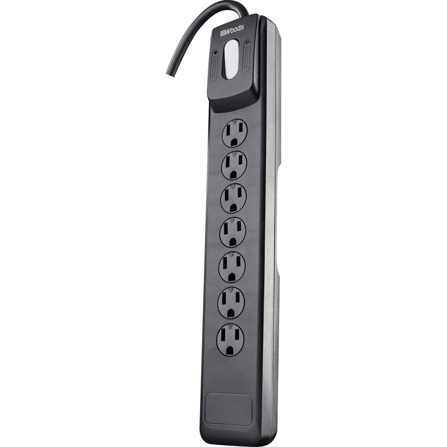 Wood Industries 7-Outlet Surge Suppressor/Protector