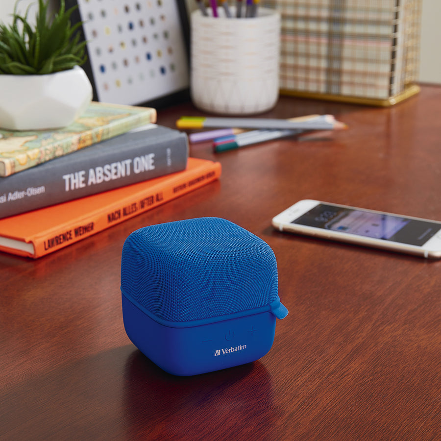 Verbatim Bluetooth Speaker System - Blue - 70226