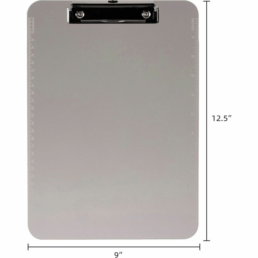 Business Source Transparent Plastic Clipboard - 01870