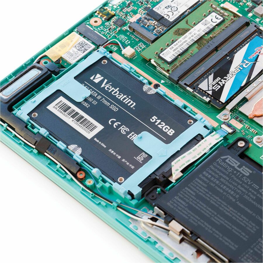 Verbatim Vi550 S3 512 GB Solid State Drive - 2.5" Internal - SATA (SATA/600) - 49352