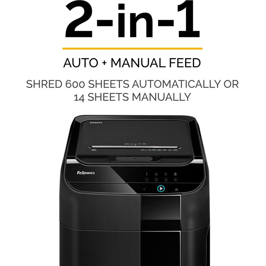 Fellowes AutoMax™ 600M Auto Feed Shredder - 4657301
