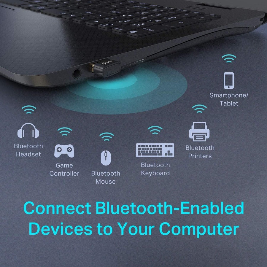 TP-Link UB400 Bluetooth 4.0 Bluetooth Adapter for Computer, Notebook - UB400