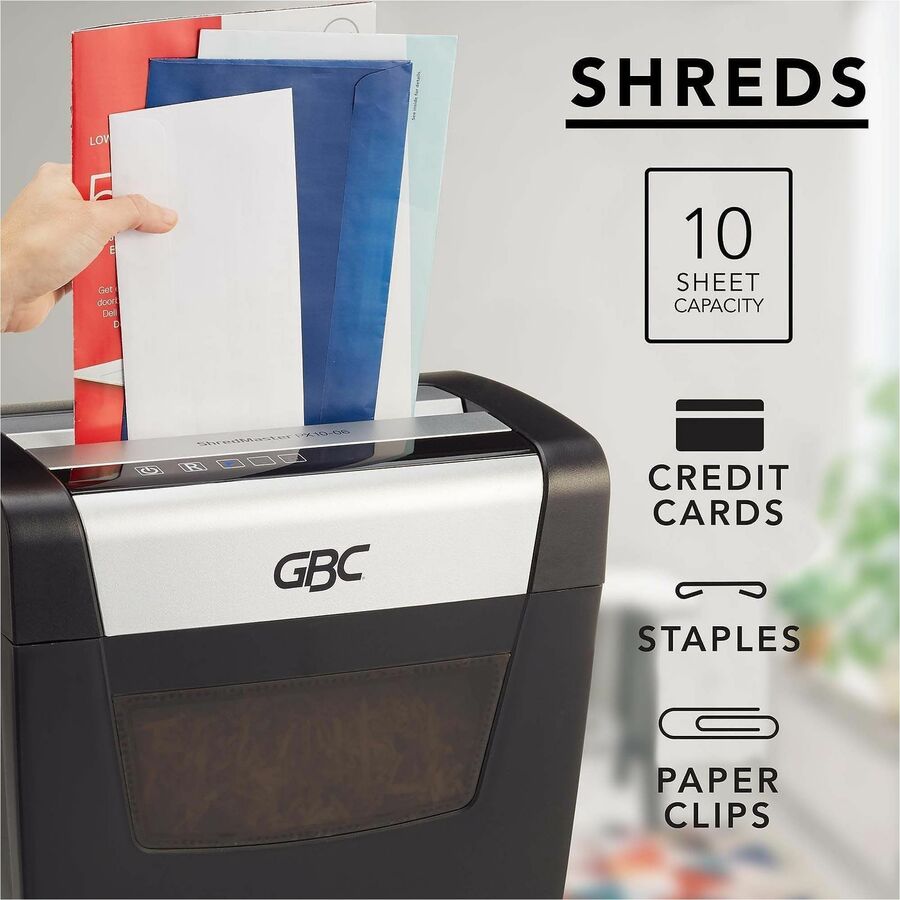 GBC ShredMaster PX10-06 Super Cross-Cut Paper Shredder - 1757405