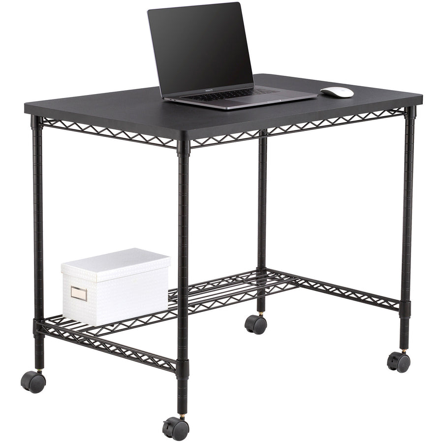 Safco Mobile Wire Desk - 5203BL
