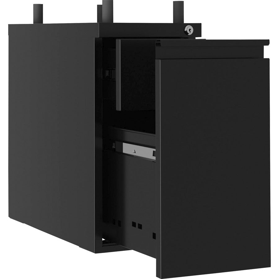 Lorell Slim Hanging Tower File Cabinet with Concealed Drawer - 00045