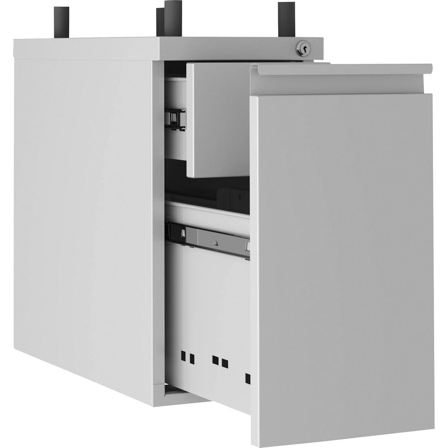 Lorell Slim Hanging Tower File Cabinet with Concealed Drawer - 00046