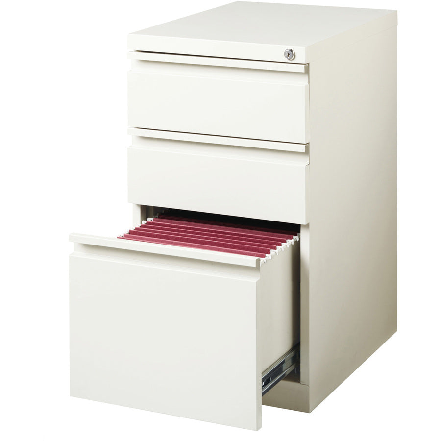 Lorell 20" Box/Box/File Mobile File Cabinet with Full-Width Pull - 00049
