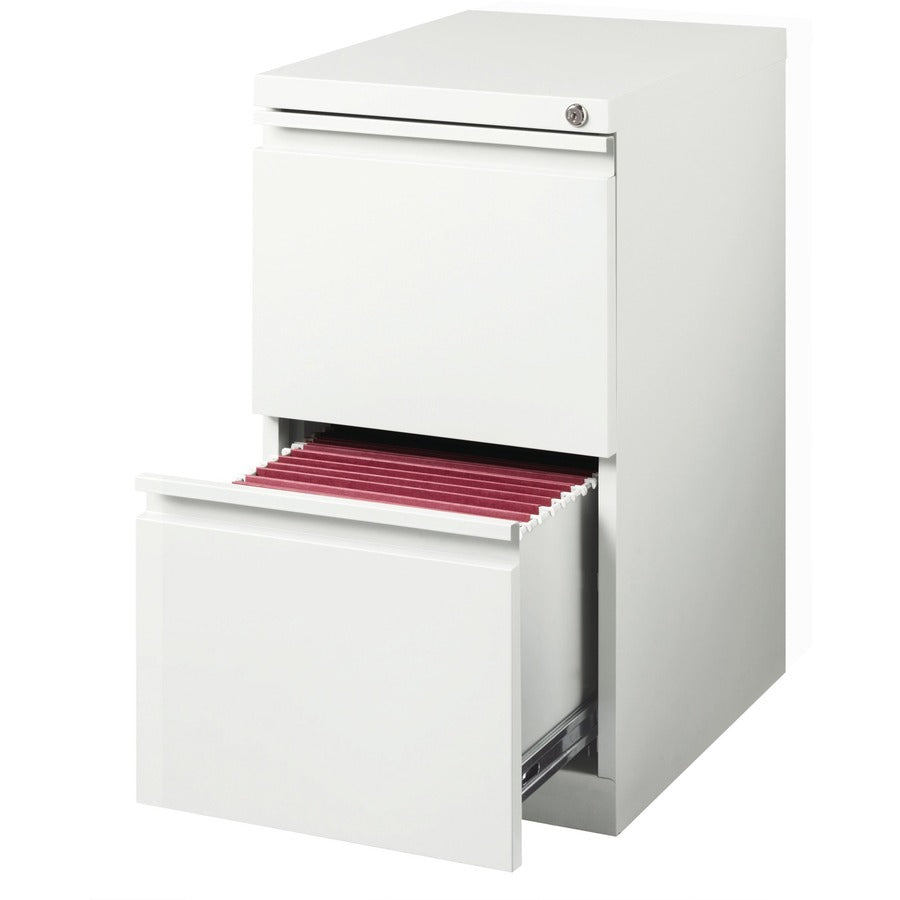 Lorell 20" File/File Mobile File Cabinet with Full-Width Pull - 00050