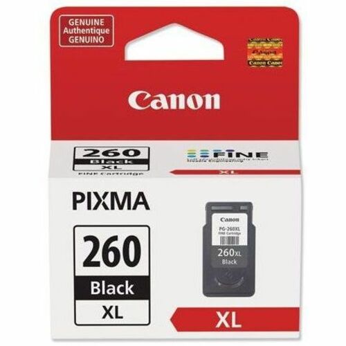 Canon PG-260 XL Original Extra Large Yield Inkjet Ink Cartridge - Black - 1 Pack