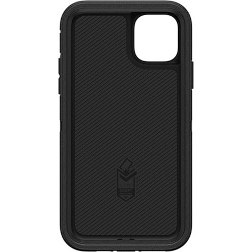 OtterBox Defender Rugged Carrying Case (Holster) Apple iPhone 11 Pro Max Smartphone - Black - 77-62581