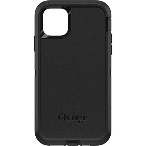 OtterBox Defender Rugged Carrying Case (Holster) Apple iPhone 11 Pro Max Smartphone - Black - 77-62581