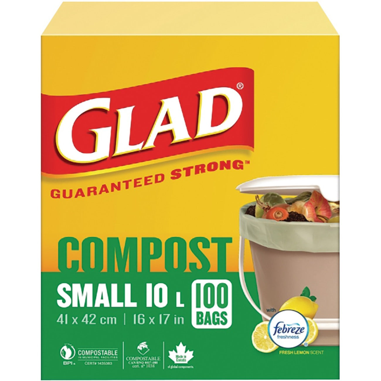 Glad 41325 Trash Bag