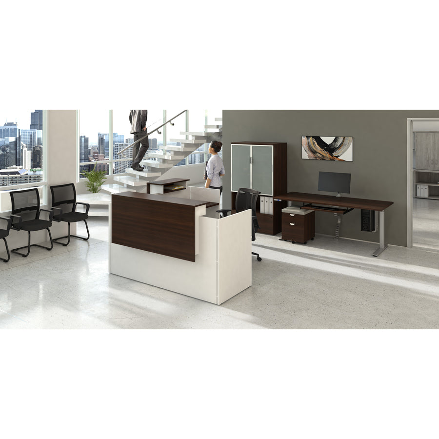 Heartwood Modern Reception Desk - INV3072EZW