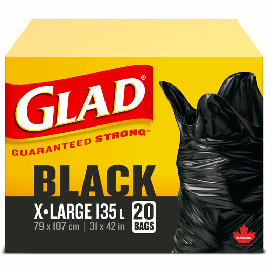Glad Extra Large Easy Tie Garbage Bags