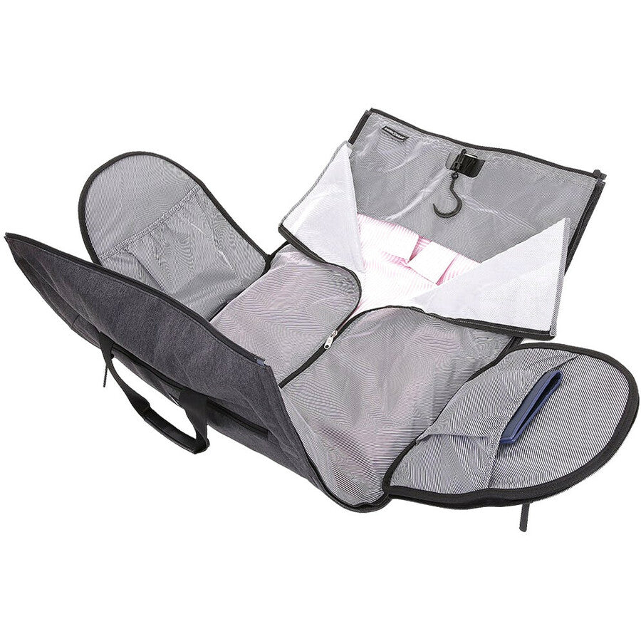 SwissGear Getaway SW22312005 Carrying Case (Duffel) Luggage, Clothes, Shoes, Accessories, Suit, Shirt, Wallet, Smartphone, Tablet, Travel Essential - Dark Gray - SW22312005