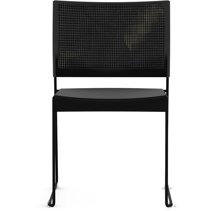 Safco Currant Mesh Back Guest Stack Chairs - 4/CT - 4271BM