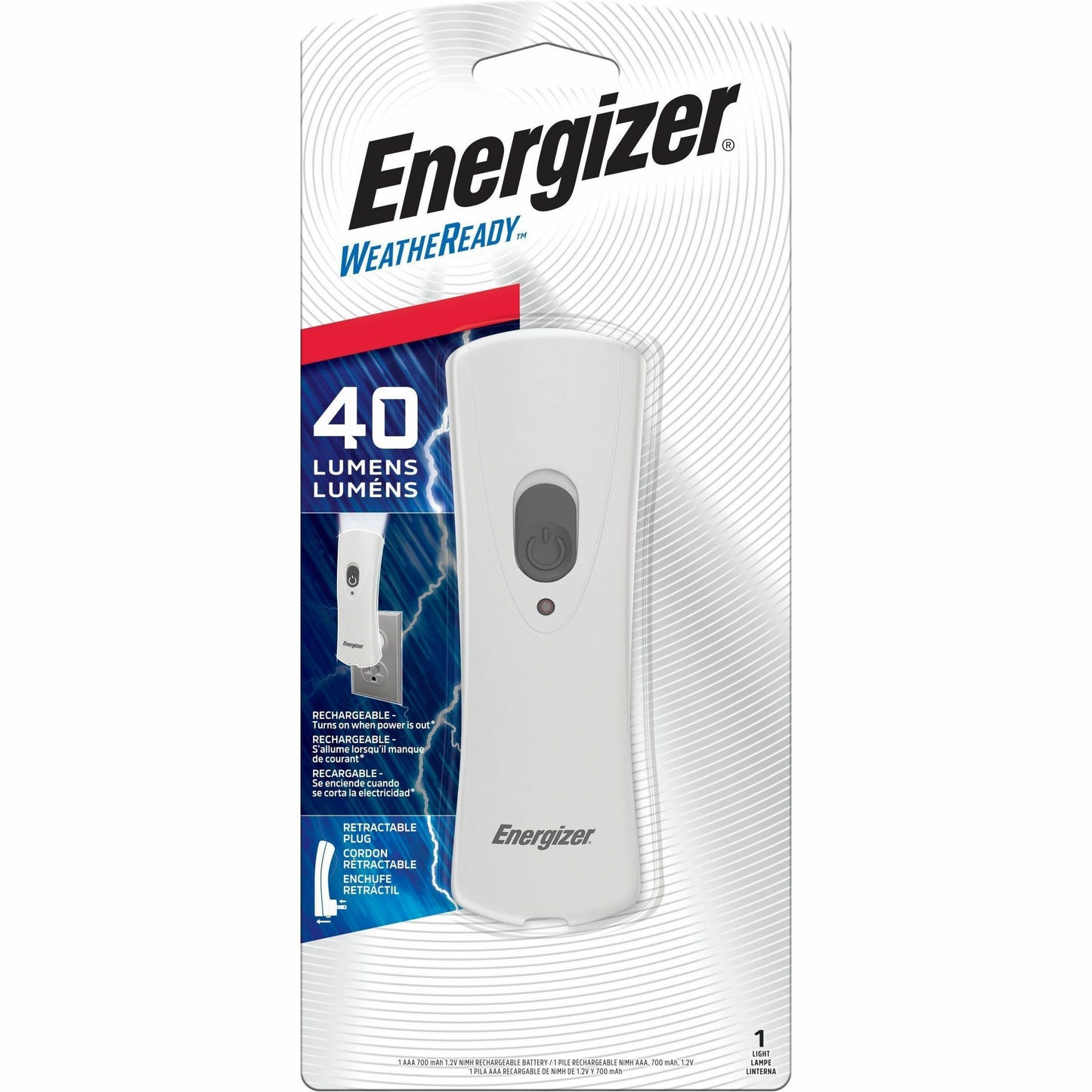 Energizer Rechargeable Compact Handheld LED Flashlight