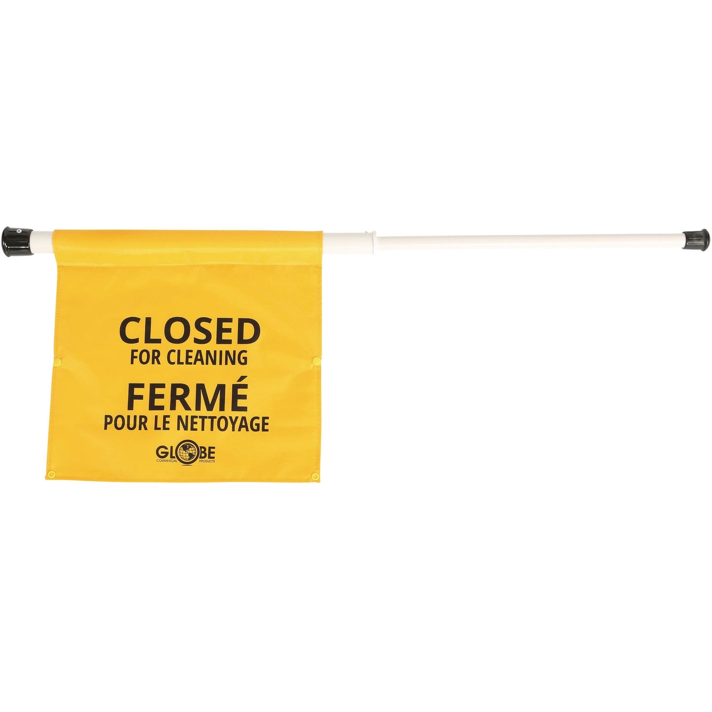 Globe Closed for Cleaning Sign - English/French