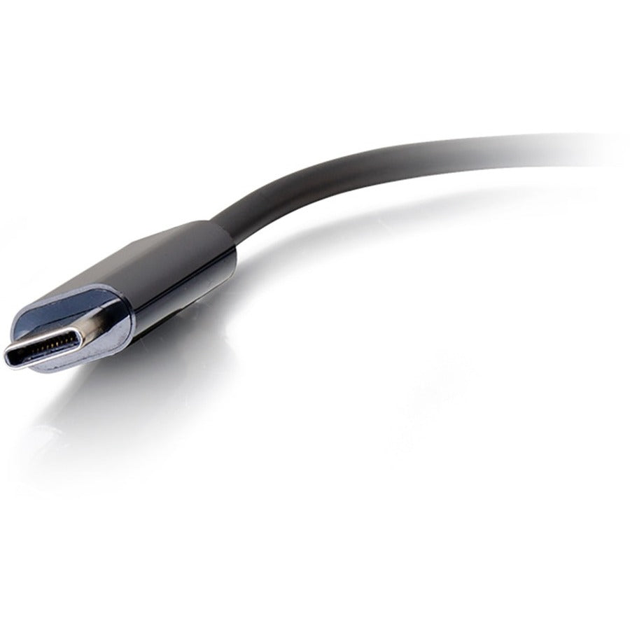 C2G USB C Multiport Adapter - USB C to Aux + USB C to C - Power Delivery up to 100W - 54438