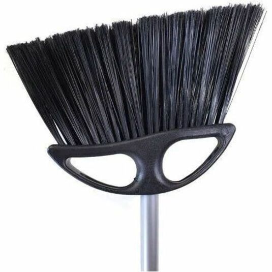 Globe 13" Extra Wide Angle Broom w/ 48" Metal Handle - 4012