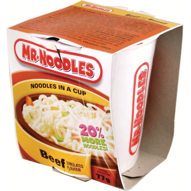 Mr. Noodles Noodles in a Cup -Beef