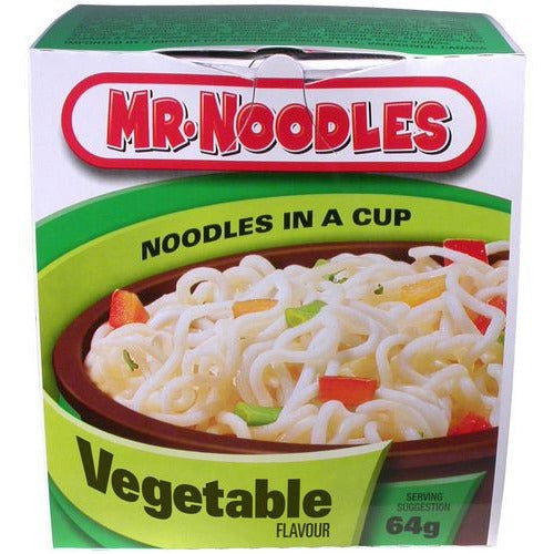 Mr. Noodles Noodles in a Cup -Vegetable