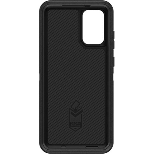 OtterBox Defender Rugged Carrying Case (Holster) Samsung Galaxy S20+ Smartphone - Black - 77-64156