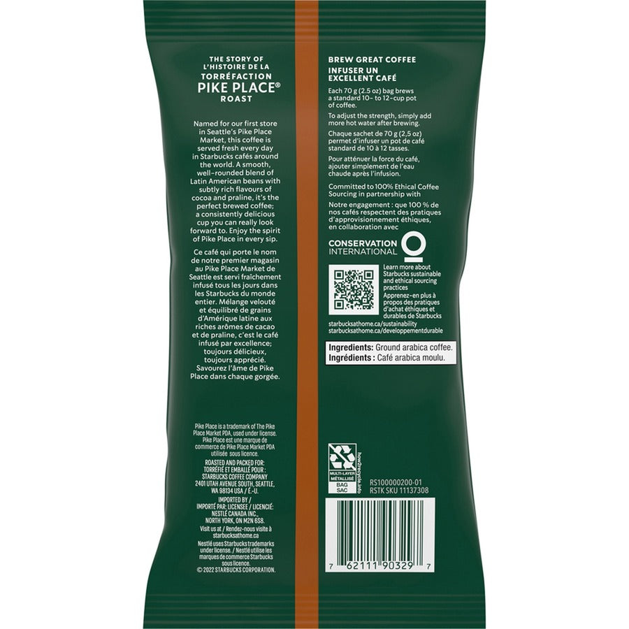 Starbucks Pike Place Medium Roast Coffee - 12411960