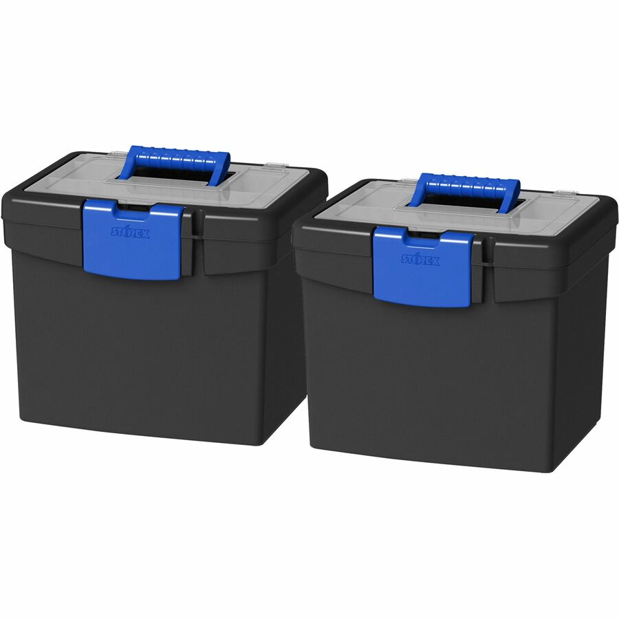 Storex File Storage Box with XL Storage Lid - 61415B02C
