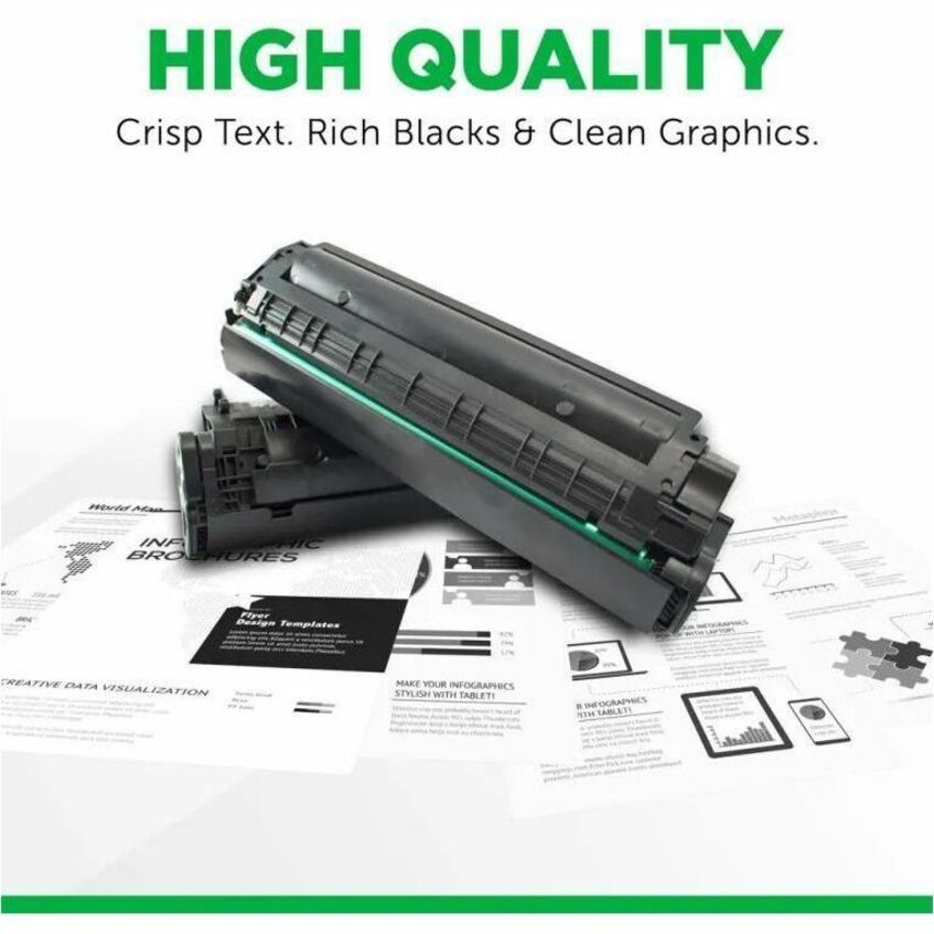 Office Depot 200897P Remanufactured High Yield Laser Toner Cartridge - Single Pack 87, 87X (87X (CF287X)) - Black Each - 200897P
